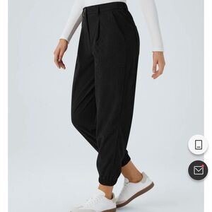 HALARA Black Corduroy Pants